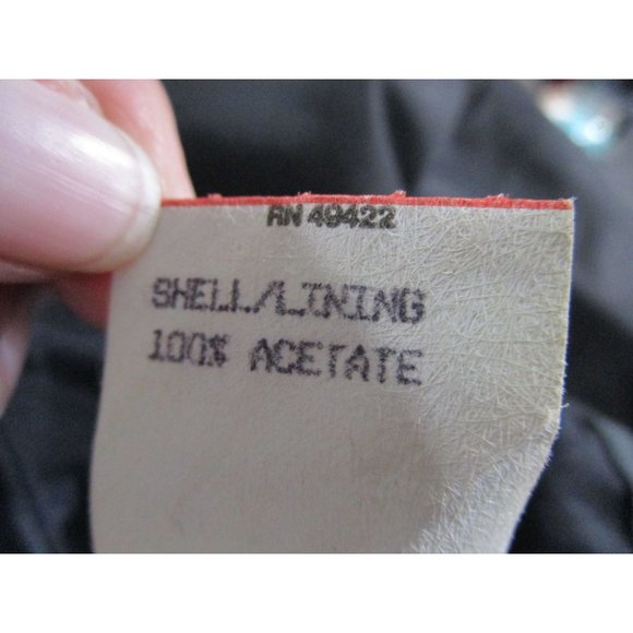 Gunne Sax Sequin Taffeta Rosette Strapless Cocktail Dress Tulip Skirt GUC Sz 7 - Picture 9 of 16